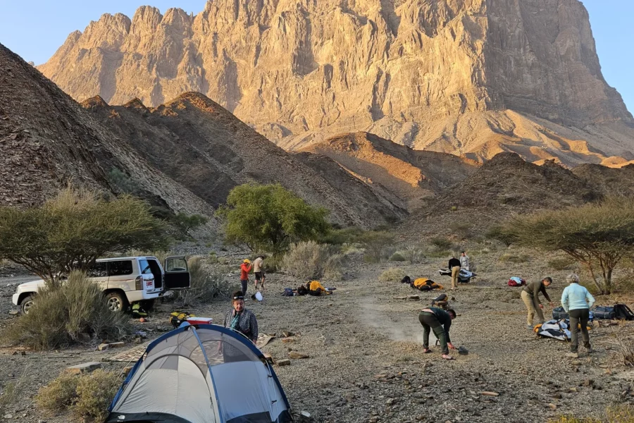 Bivouac au Sultanat d'Oman